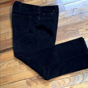 Black Corduroy Pants